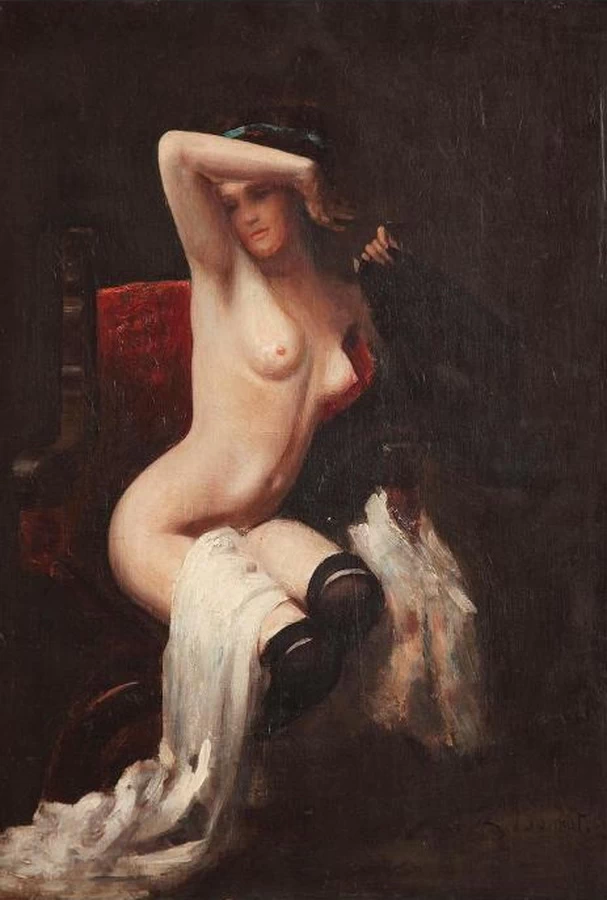 Léon Bonnat - Nudo femminile